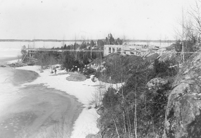 Halosenniemeltä 1901. Kuva Visavuoren museosäätiö